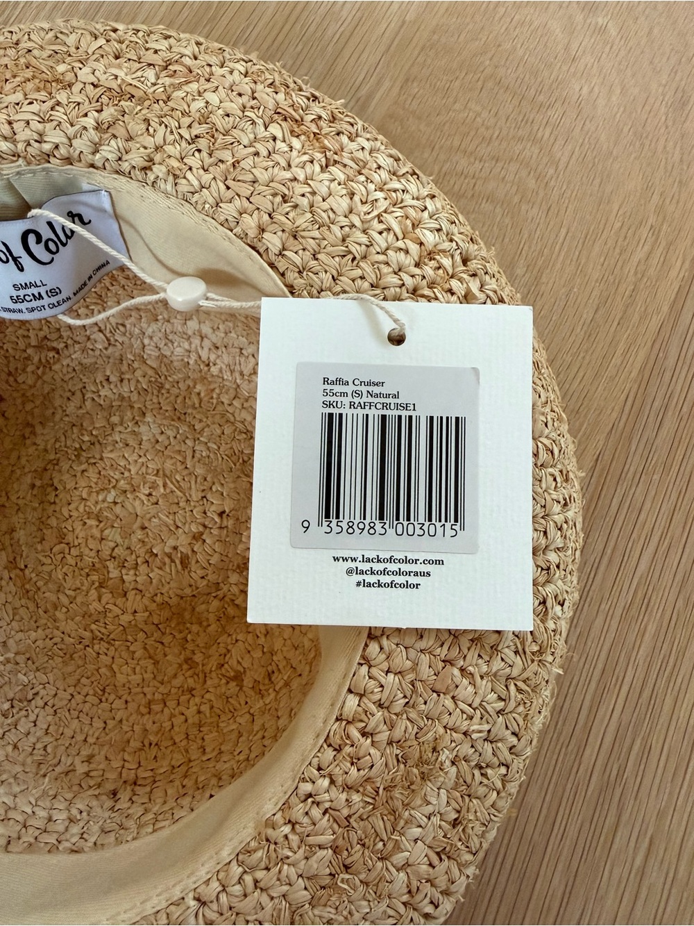 Lack Of Color Raffia Cruiser Hat - Picture 4 of 6